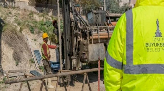 İzmir Bornova&#039;nın zemin çalışmaları tamamlanıyor