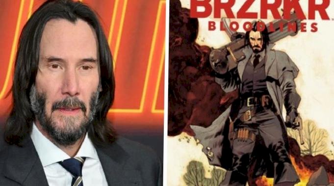 Keanu Reeves'in çizgi romanı 'BRZRKR' film oluyor