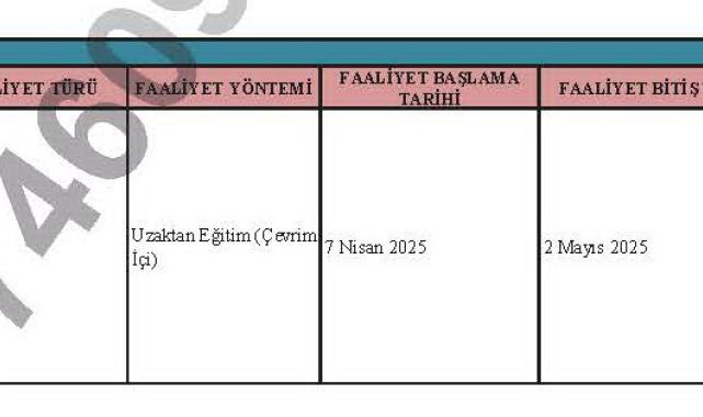 MEB tarafından Özel Eğitim Alanında Destek Eğitimi Verecek Uzman Öğretici Yetiştirme Kursu Düzenlenecek
