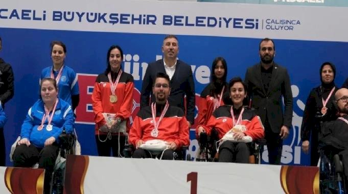 Türkiye Boccia Şampiyonası'nda Kocaeli rüzgarı