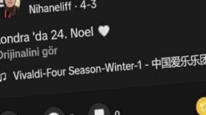 Yusuf Tekin’in Kızı Nihan Elif Yılbaşı Kutlaması