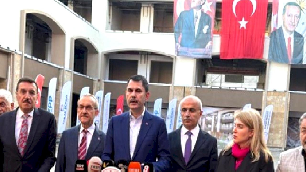 Bakan Kurum&#039;dan Deprem Bölgesine 453 Bin Yeni Konut Sözü