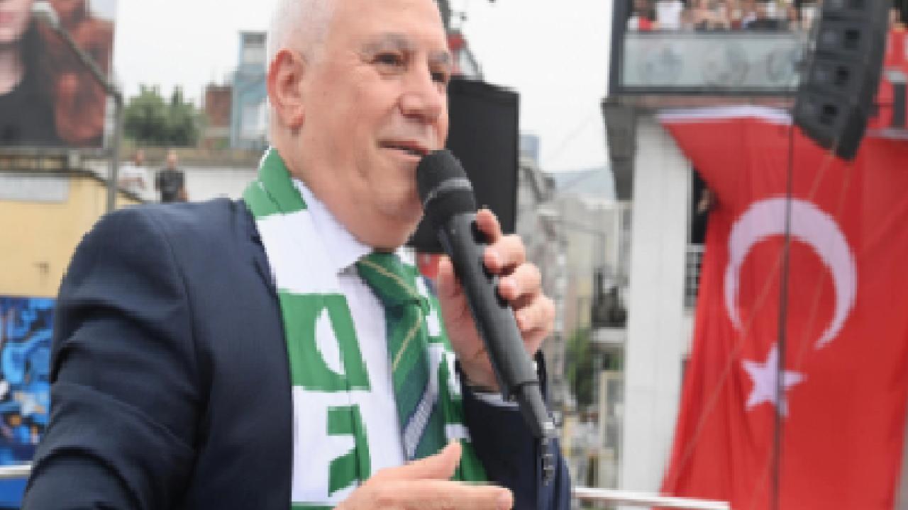 Başkan Bozbey'den CHP'nin Bursa mitinginde adalet ve demokrasi çağrısı