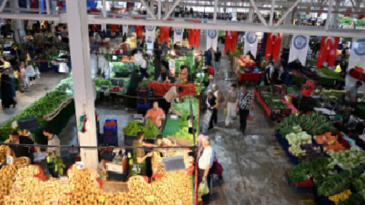 Bursa Yıldırım Bağlaraltı'na modern pazar alanı