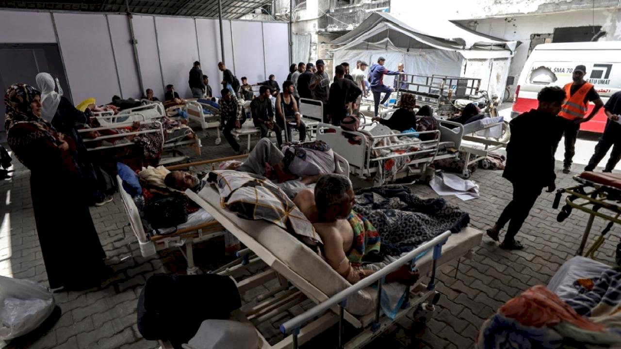 İsrail&#039;in saldırısı sonucu Endonezya Hastanesi hizmet dışı kaldı