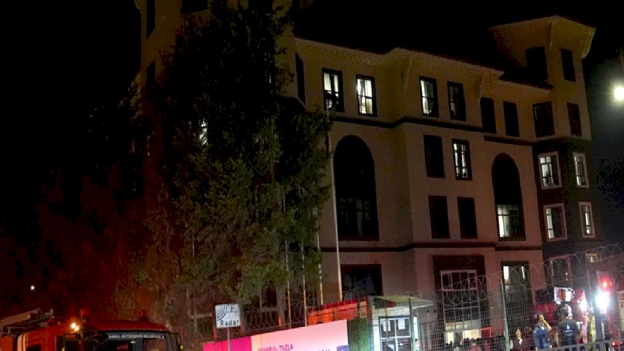 İstanbul Tuzla&#039;da kız yurdunda yangın: Öğrenciler tahliye edildi