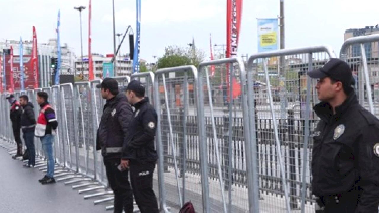 İstanbul&#039;da 1 Mayıs: Taksim ve Saraçhane&#039;ye Giriş Yasakları