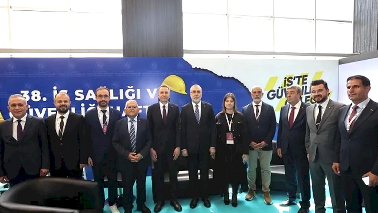 Kayseri&#039;de İş Güvenliği Fuarı açıldı