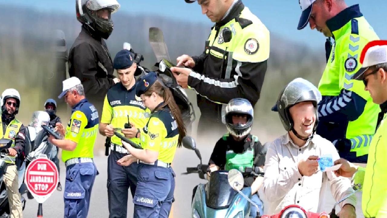 Yılın ilk 5 ayında kask takmayan 475 bin sürücüye ceza uygulandı