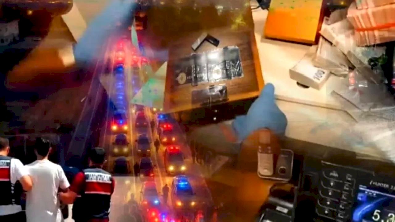 Bursa merkezli 17 ilde organize siber suça 67 gözaltı!