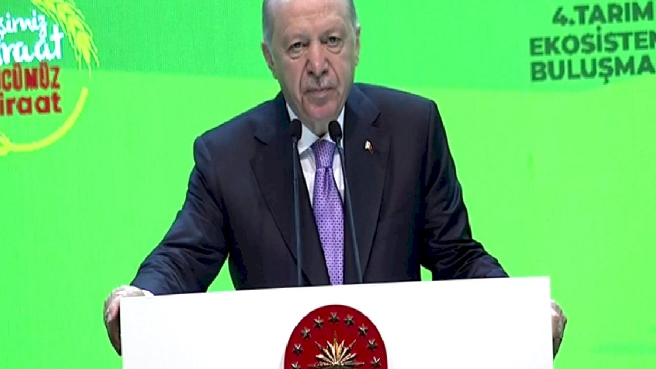 Cumhurbaşkanı Erdoğan&#039;dan tarım sektörüne yeni müjdeler