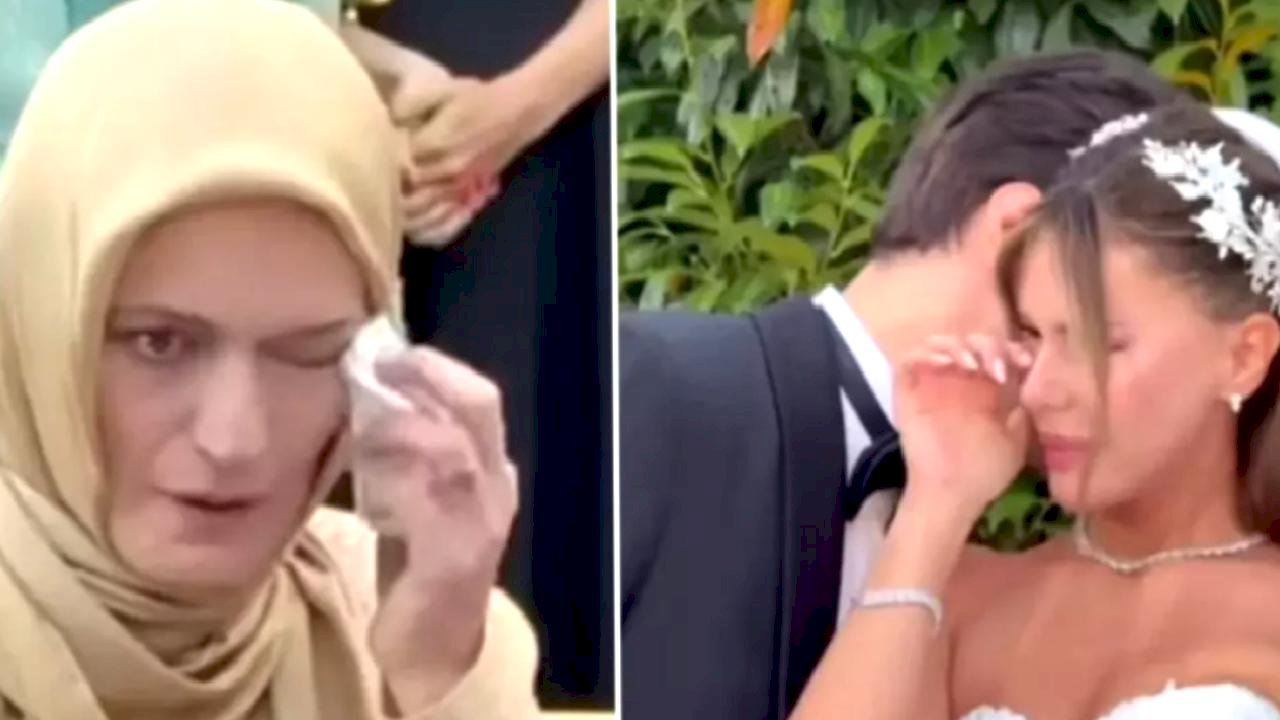 Feyyaz Şerifoğlu ve spiker Merve Dinçkol evlendi! Gelin ile kaynana karşılıklı ağladı