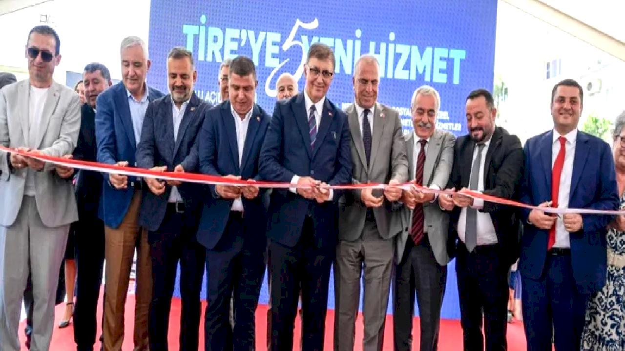 İzmir Büyükşehir’den Tire’de açılış rüzgârı