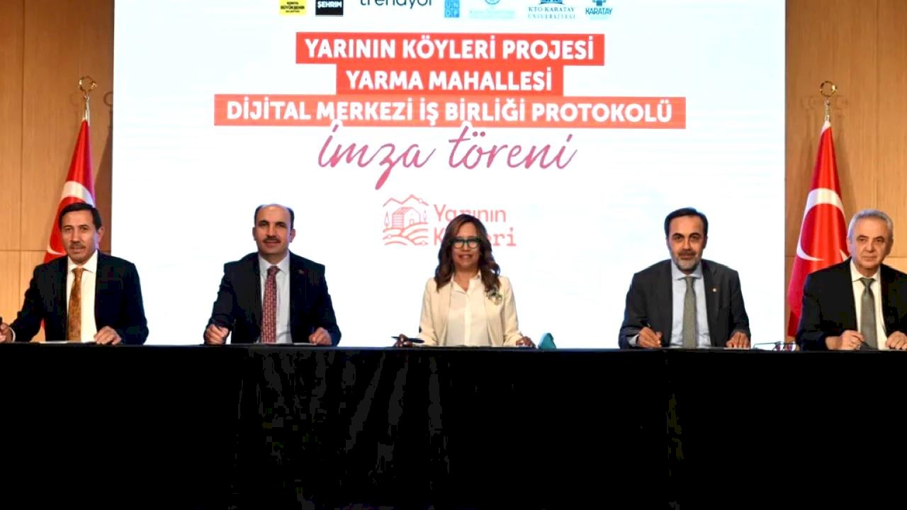 Konya’da "Yarının Köyleri" ile kırsal hamle