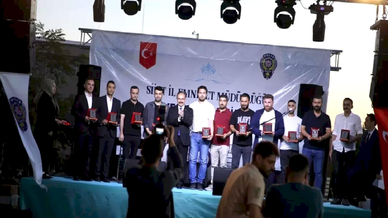 Siirt'te Emniyet Mensuplarına Veda Töreni