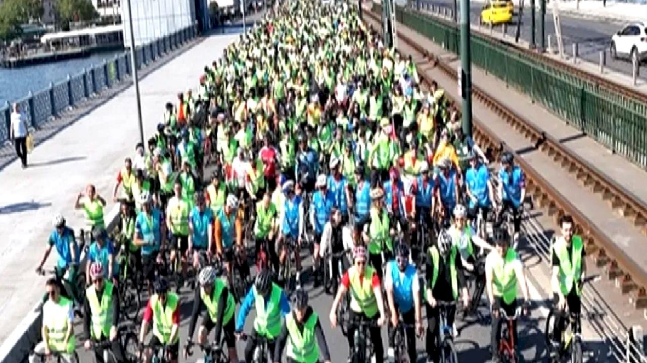 Türkiye&#039;de pedallar sağlıklı yaşama çevrildi