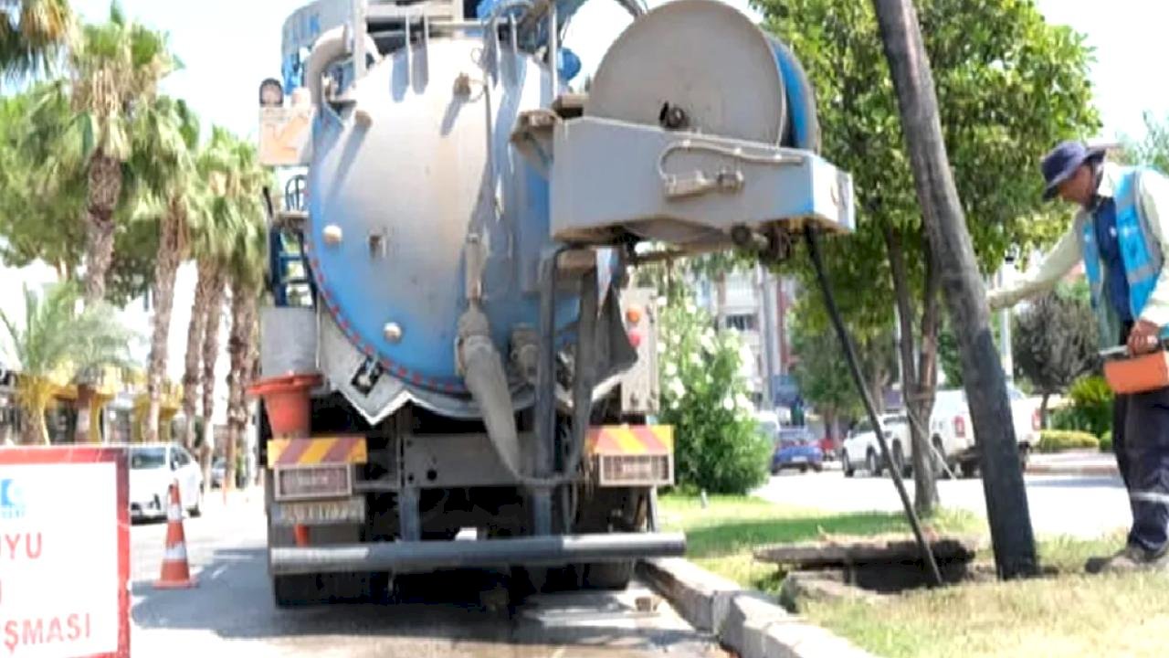 150 kilometrelik yağmursuyu hattında kapsamlı temizlik