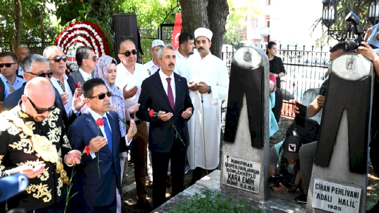 664. Tarihi Kırkpınar Yağlı Güreşleri Ağa Karşılama Töreni yapıldı
