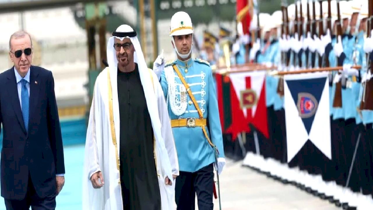 BAE Başkanı Ankara'da