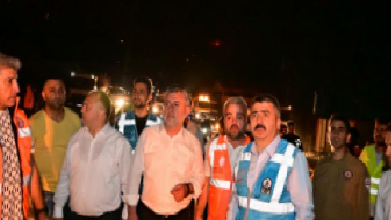 Bursa'da yangın felaketine ‘Yıldırım’ müdahale