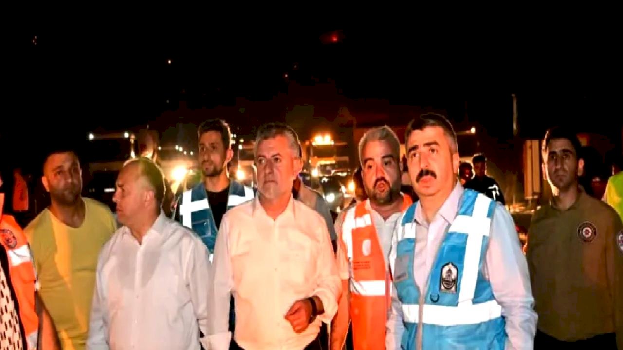 Bursa'da yangın felaketine ‘Yıldırım’ müdahale