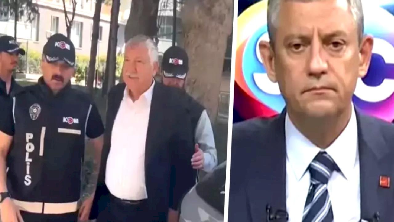 CHP lideri Özgür Özel, Zeydan Karalar'ın tutuklandığını canlı yayında öğrendi
