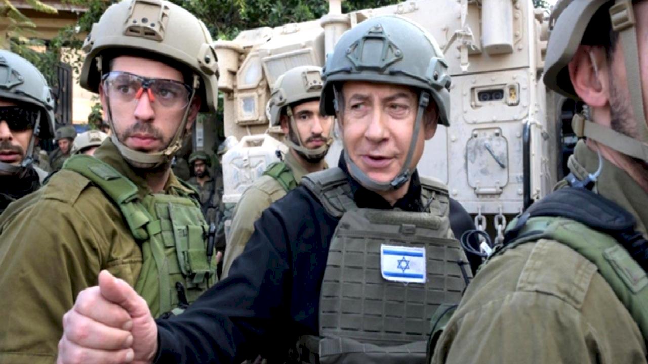 İsrail Başbakanı Netanyahu, Gazze sınırındaki İsrail yerleşimine gitti
