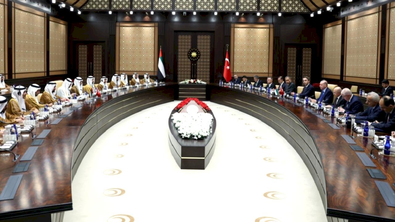 Türkiye ile BAE arasında 7 ortak anlaşma imzalandı