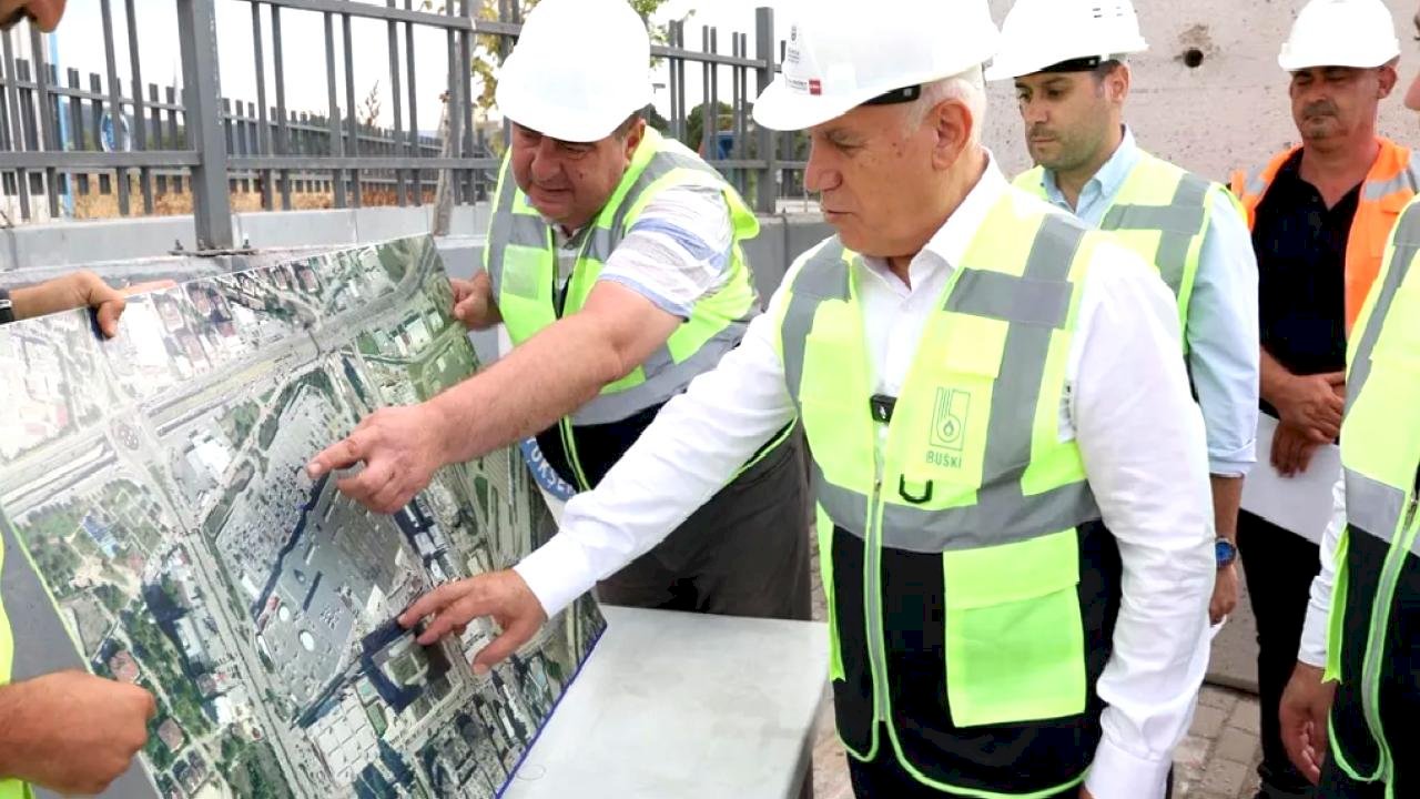 Bursa Büyükşehir&#039;den Odunluk&#039;ta altyapı atağı