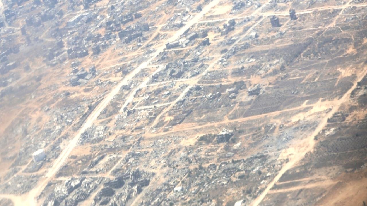 Gazze&#039;de acı tablo: Savaştan geriye enkaz kaldı