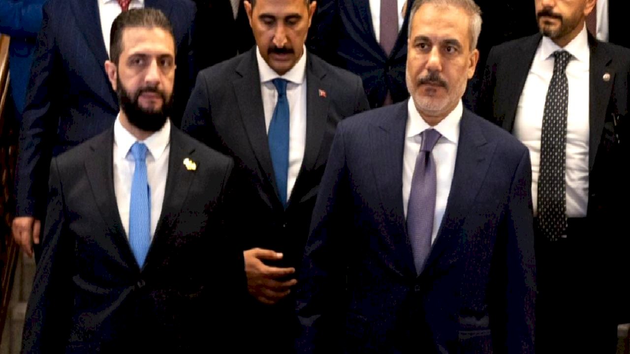 Hakan Fidan, Suriye Cumhurbaşkanı Şara ile görüşmesinin ardından açıklama yaptı