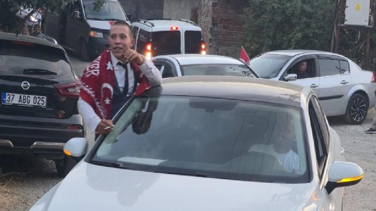 "Sadece garibanlar mı gider askere" diyen gence davul zurnalı uğurlama