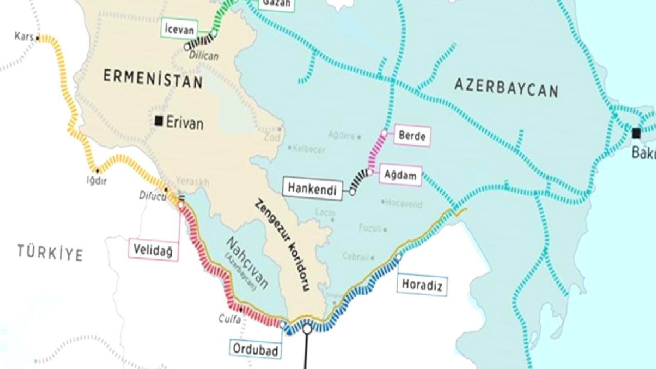 Zengezur Koridoru Türkiye&#039;yi global lojistik merkezine dönüştürecek