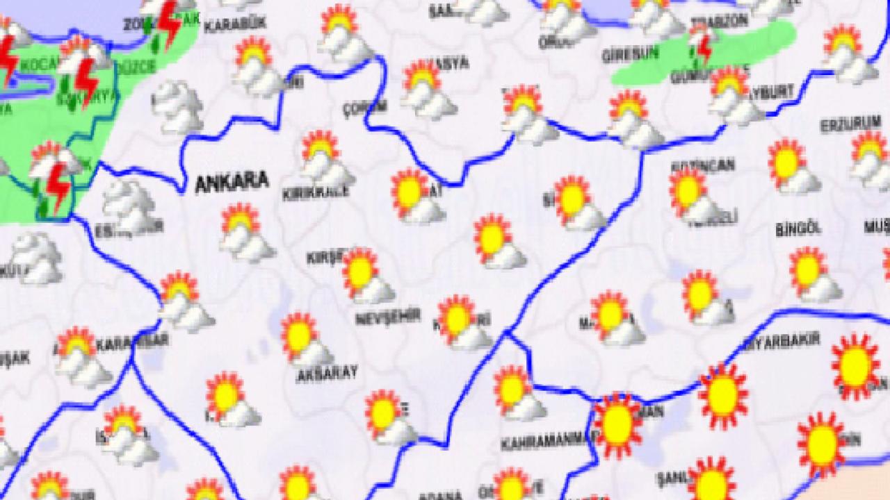 11 ilde kuvvetli yağış alarmı! Sel ve dolu riskine dikkat