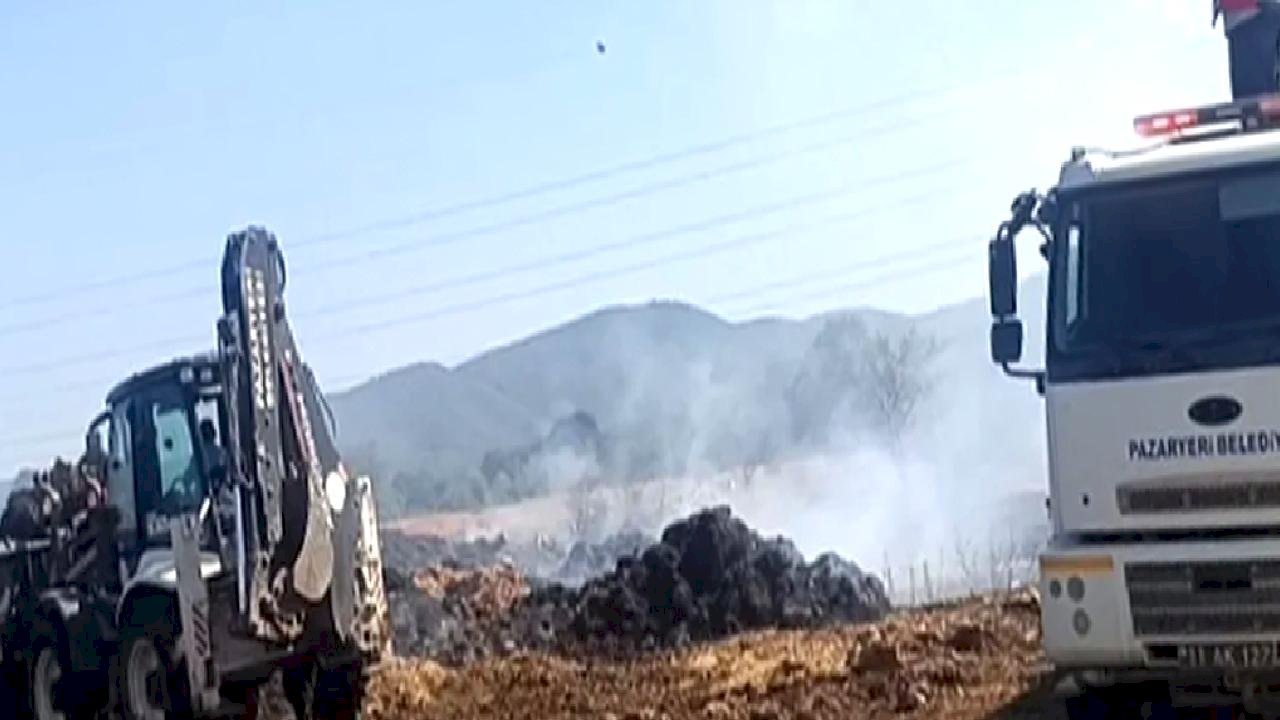Bilecik Pazaryeri’nde aynı çiftlikte bir haftada ikinci yangın!
