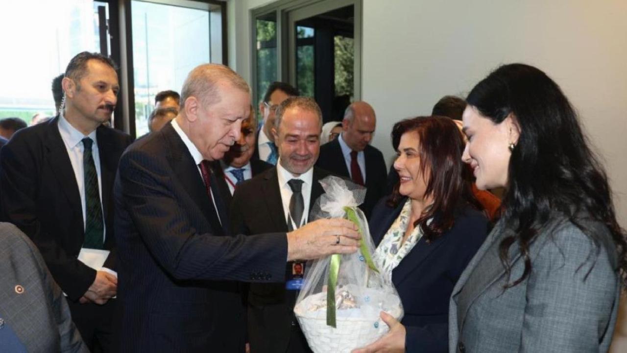 Çerçioğlu'ndan Cumhurbaşkanı Erdoğan'a Aydın inciri