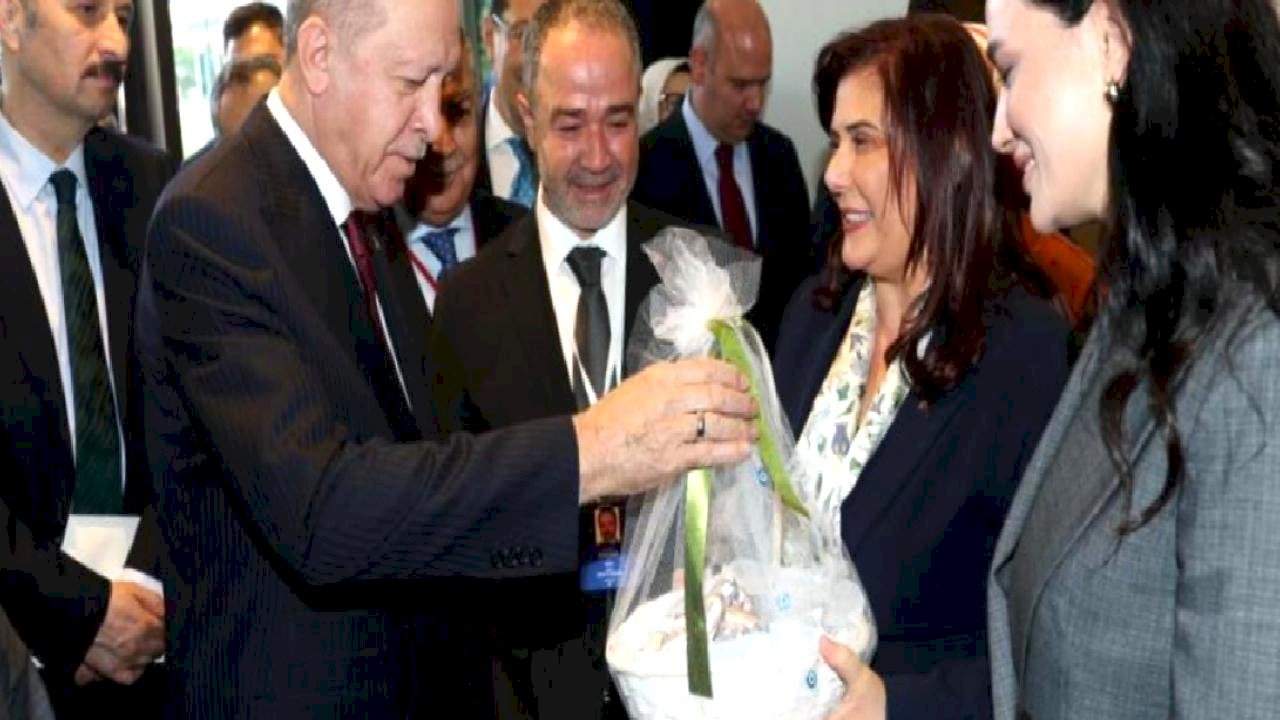 Çerçioğlu'ndan Cumhurbaşkanı Erdoğan'a Aydın inciri