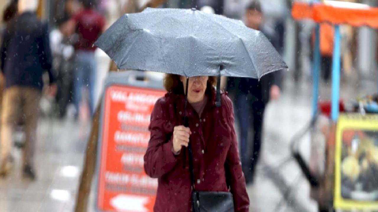 11 il için &quot;sarı&quot; uyarı: Kuvvetli yağışa dikkat