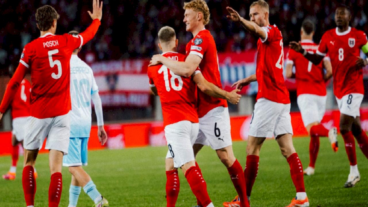 Avusturya’dan gol yağmuru: San Marino’yu 10-0’la geçtiler