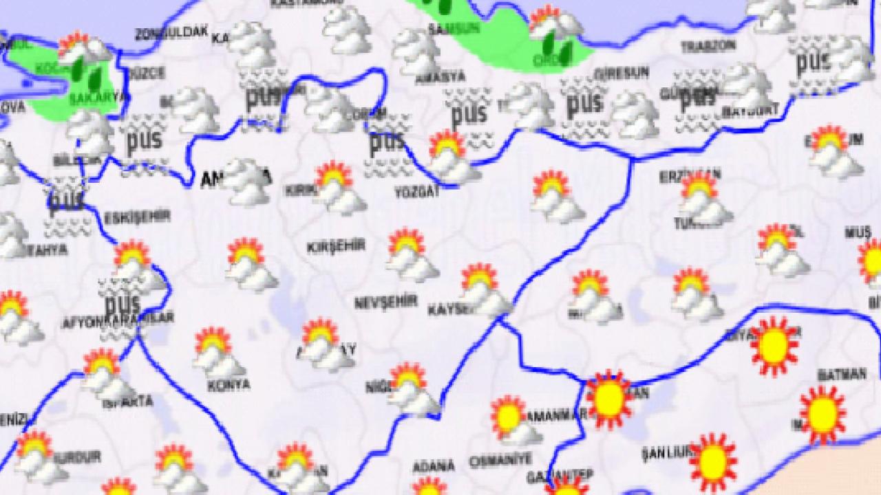 Bugün yurtta hava nasıl olacak?
