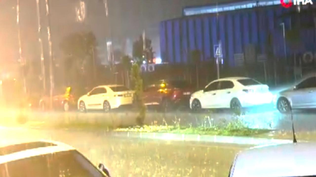 Düzce’de şiddetli yağış etkili oldu