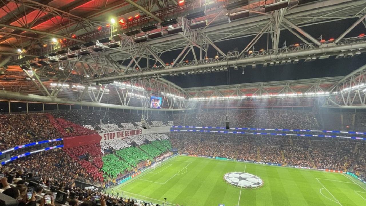 Galatasaray'dan Filistin'e destek!