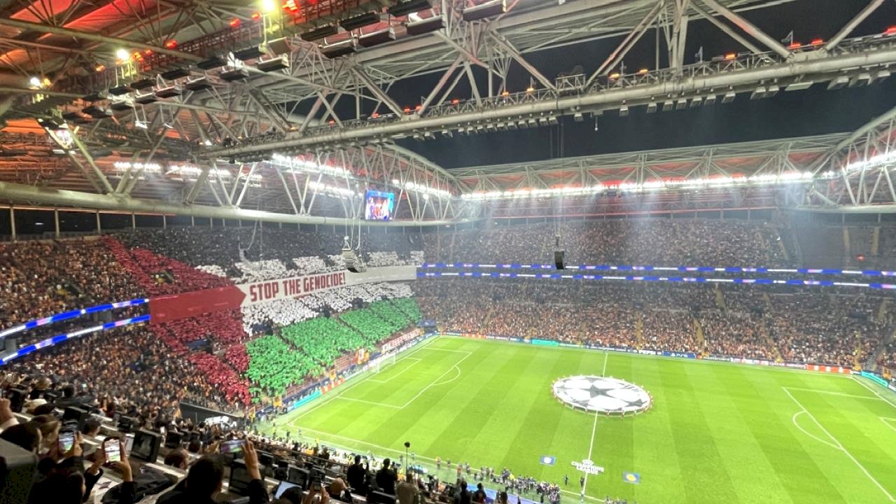 Galatasaray'dan Filistin'e destek!