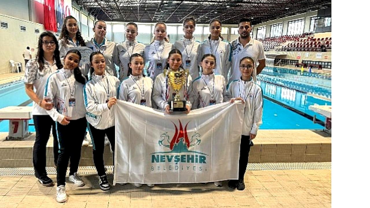 Nevşehir Belediyesi U16 Kadın Sutopu Takımı Cumhuriyet Kupası&#039;nda 3. Oldu