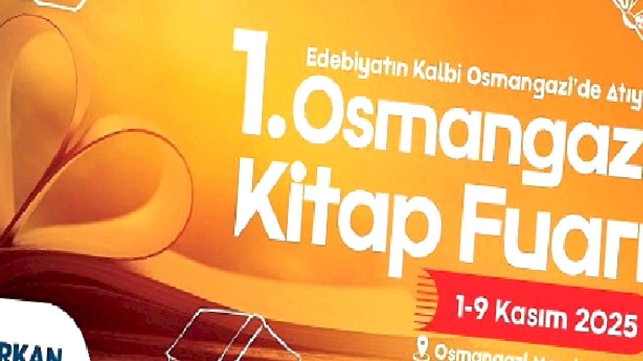 Osmangazi Kitap Fuarı Kapılarını Açıyor