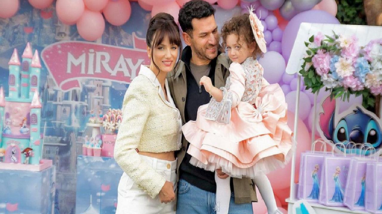 Oyuncu Murat Yıldırım'dan duygulandıran paylaşım! Kızı Miray'ın doğum gününü kutladı