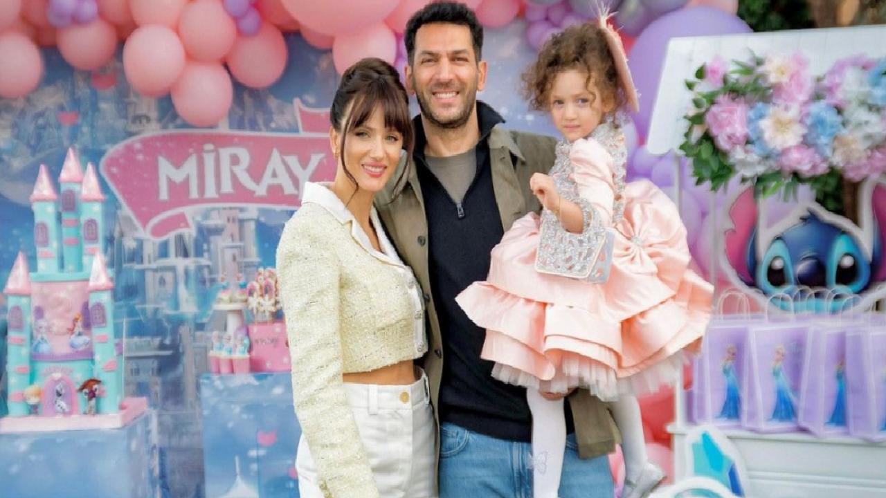 Oyuncu Murat Yıldırım'dan duygulandıran paylaşım! Kızı Miray'ın doğum gününü kutladı
