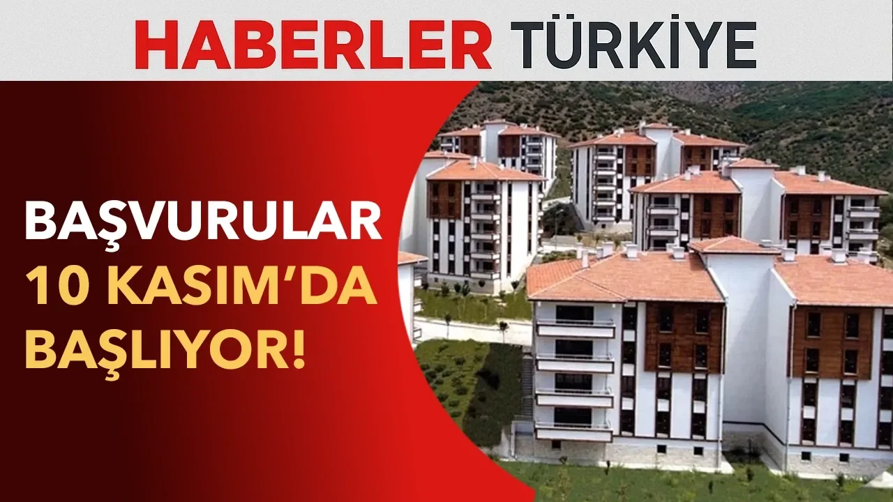 500 Bin Sosyal Konut Projesi Başvuruları TC Kimlik Numarasına Göre Alınacak