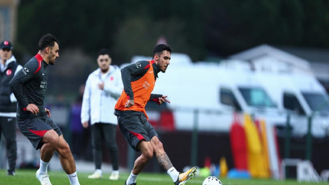 A Milli Futbol Takımı, Bulgaristan maçı hazırlıklarını sürdürdü