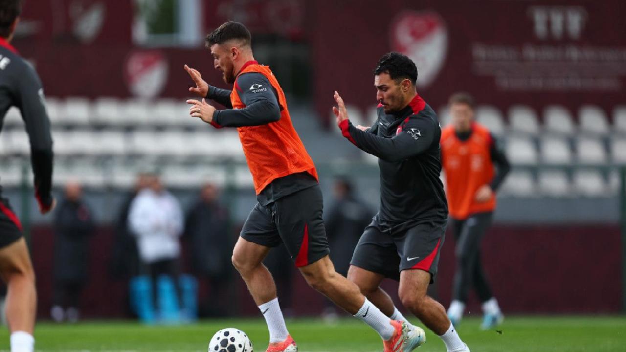 A Milli Futbol Takımı, Bulgaristan maçı hazırlıklarını sürdürdü